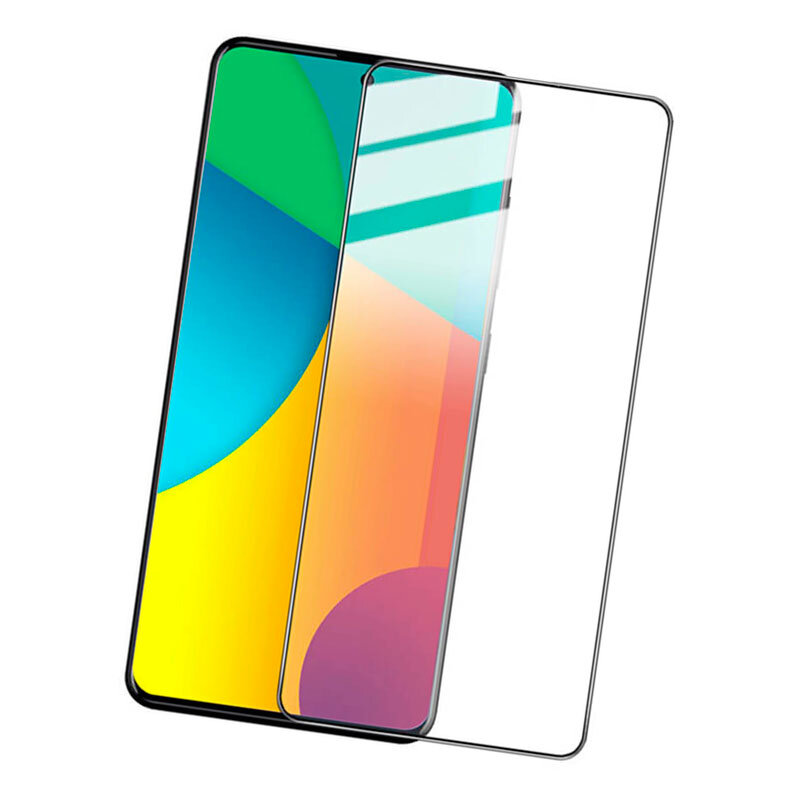 Защитное стекло для Samsung Galaxy A71 (A715) 3D Черный