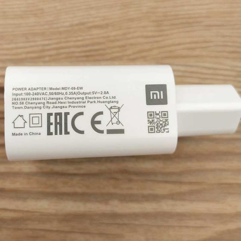 Сетевое зарядное устройство Xiaomi 1USB 2A / 5V 10W с кабелем Type-C