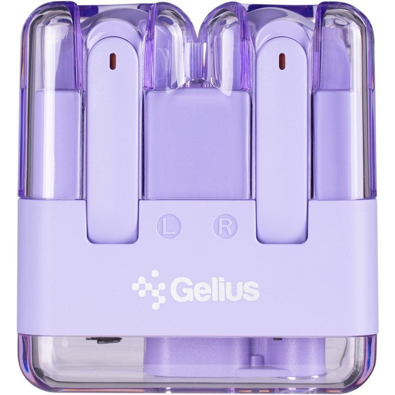 Беспроводные наушники TWS Gelius Monster GP-TWS043 (сиреневые)