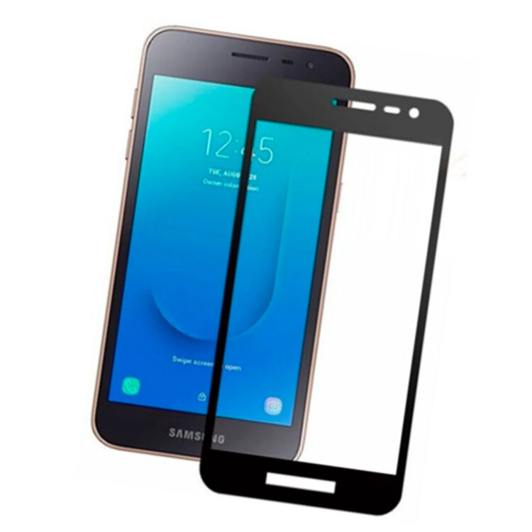 Защитное стекло для Samsung Galaxy J2 Core J260 3D Черный