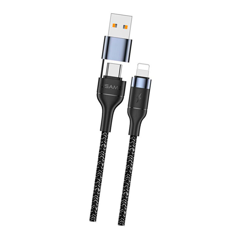 Кабель Type-C /USB ->Lightning для iPhone /iPad Usams US-SJ404 Fast Charging U31