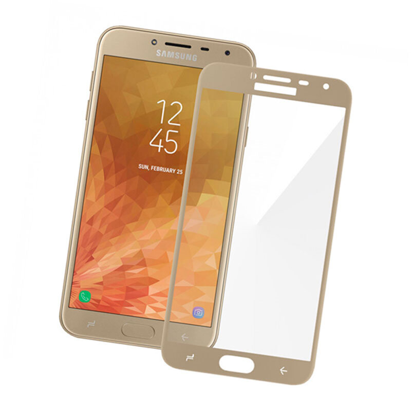 Защитное стекло для Samsung Galaxy J4 2018 J400 3D Черный