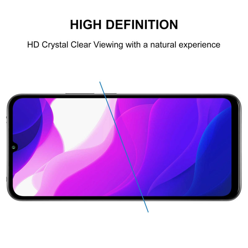 Захисне скло для Xiaomi Mi 10 Lite 3D Glass 9H Чорний
