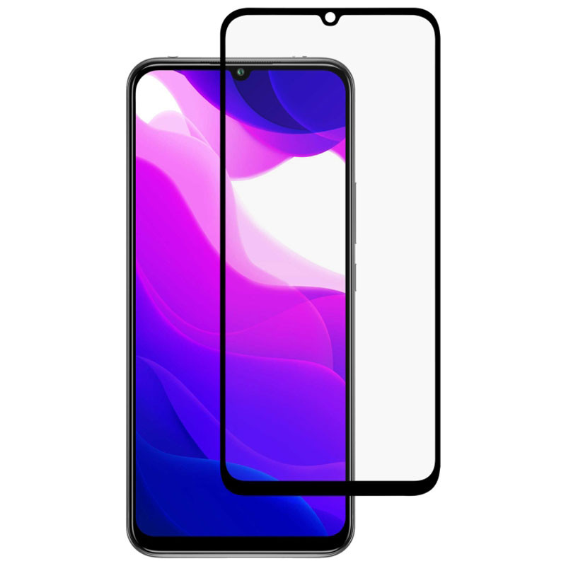 Захисне скло для Xiaomi Mi 10 Lite 3D Glass 9H Чорний
