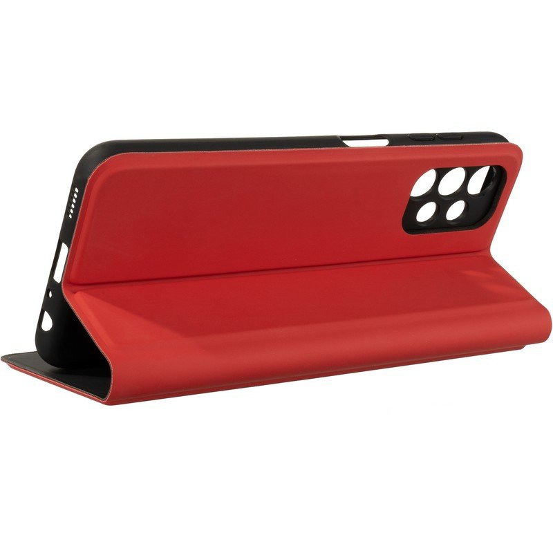 Чехол-книжка для Samsung Galaxy A13 (A135) Smooth Case Красный