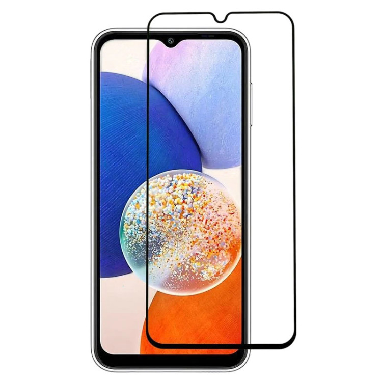 Защитное стекло Samsung Galaxy A14 (A145) Full Cover 9H 3D Черный