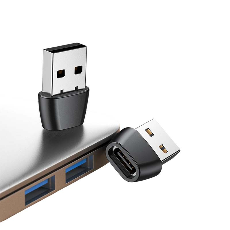 Адаптер OTG переходник USB «папа» на Type-C «мама» 
