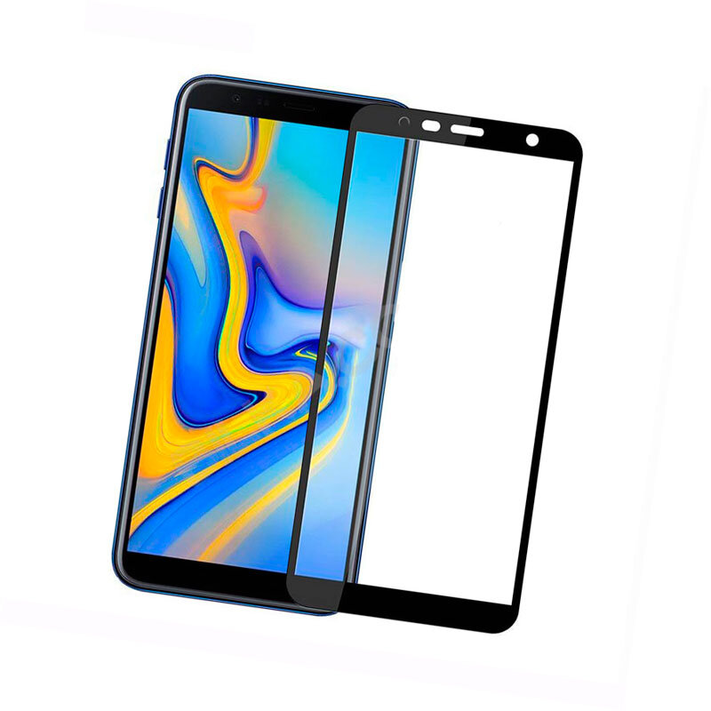 Защитное стекло для Samsung J6 Plus Galaxy J610 Full Screen Черный