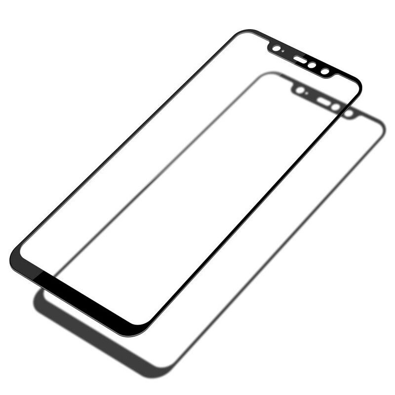 Захисне скло для Xiaomi Redmi Note 6 Pro 3D Glass 9H Чорний