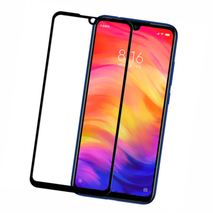 Захисне скло для Xiaomi Redmi 7 5D Glass 9H чорний
