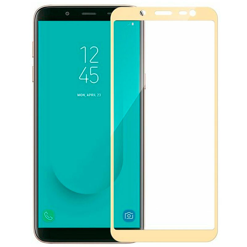 Защитное стекло для Samsung Galaxy J6 2018 J600 3D Белый