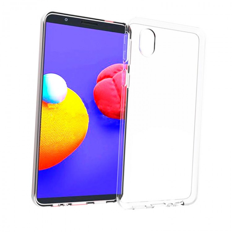 Силіконовий чохол для Samsung Galaxy A01 Core A013 Еластичний прозорий