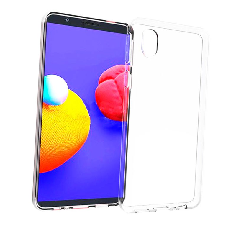 Силіконовий чохол для Samsung Galaxy A01 Core A013 Еластичний прозорий