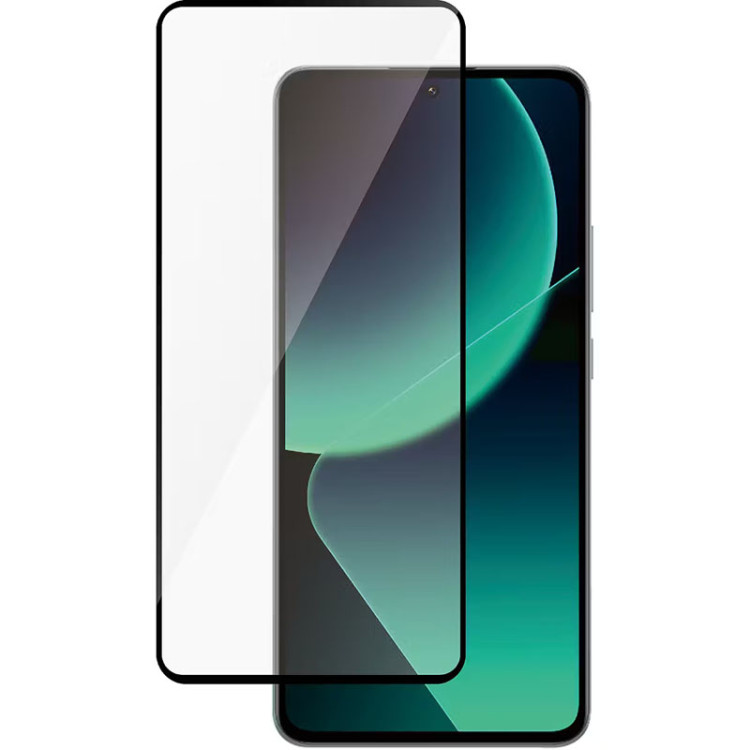 Защитное стекло для Xiaomi Mi 13T Pro 3D Glass 9H Черный