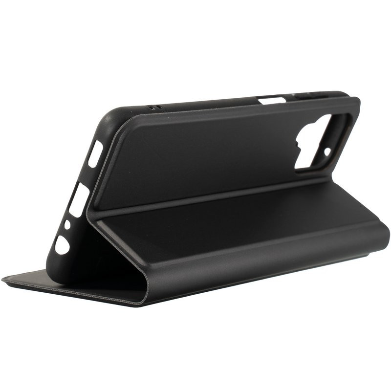 Чехол-книжка для Samsung Galaxy A22 (A225)/M32 (M325) Smooth Case Черный