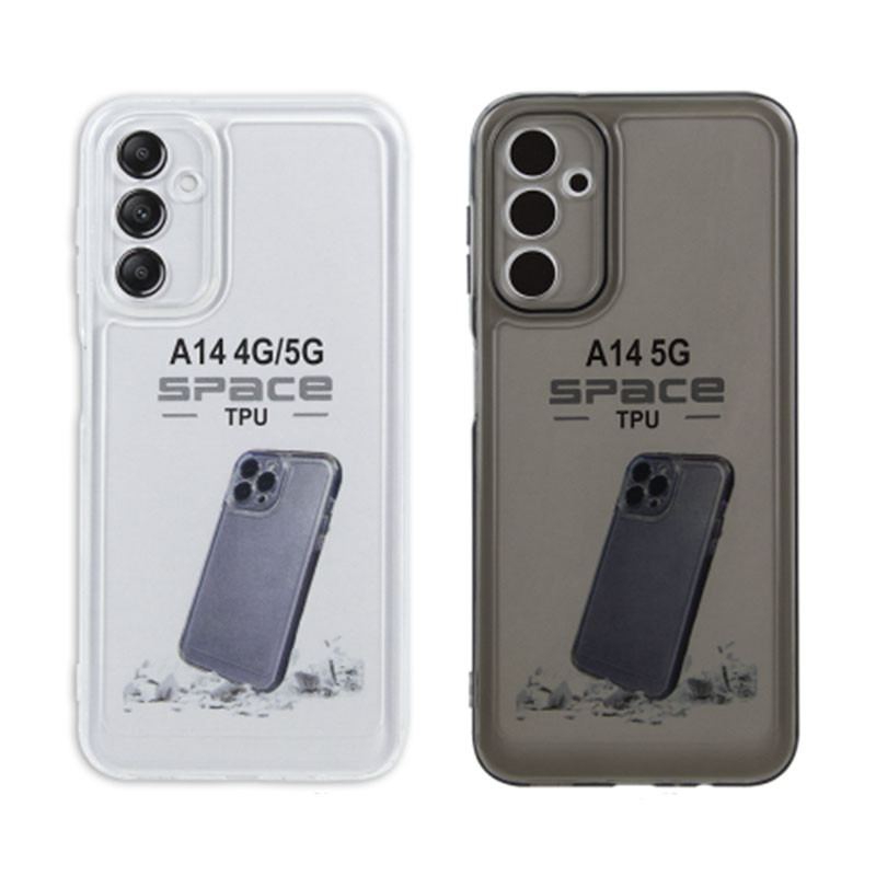 Силиконовый чехол Samsung Galaxy A14 (A145) ShockProof Серый