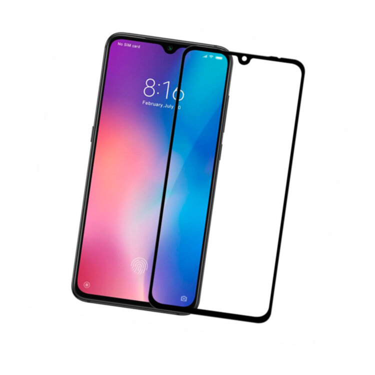 Захисне скло для Xiaomi Mi 9 / Mi9 3D Glass 9H Чорний