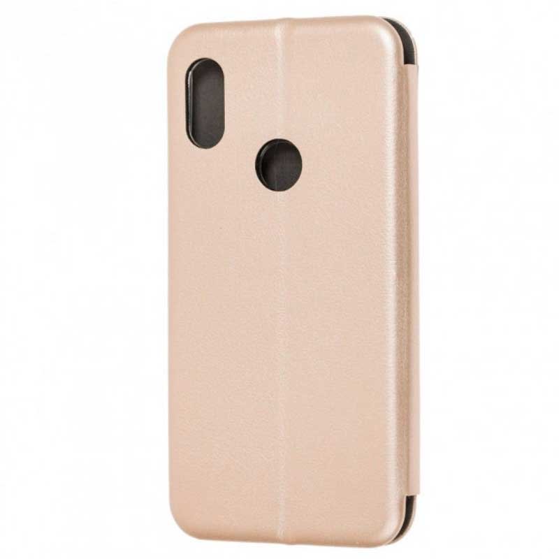Чохол книжка для Samsung A107 Galaxy A10s Case Шкіряний Золотий