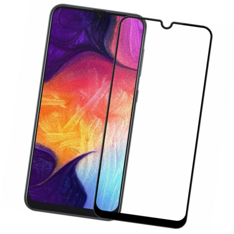 Защитное стекло для Xiaomi Redmi 8a 3D Glass 9H Черный