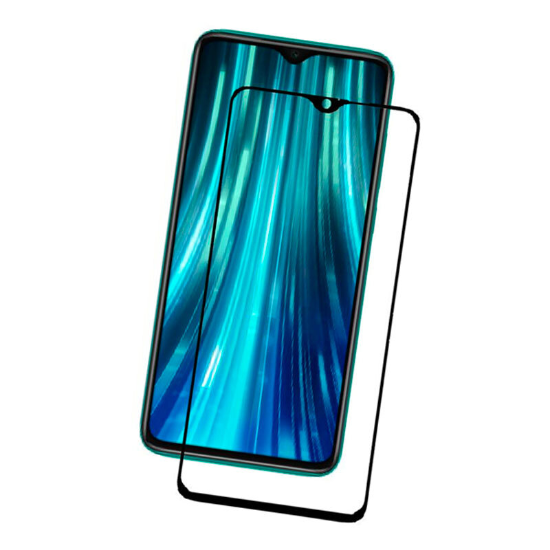 Защитное стекло для Xiaomi Redmi Note 8 Pro 5D Glass 9H черный