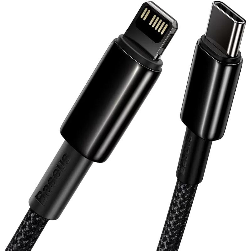 Провід USB Baseus Tungsten Gold (CATLWJ-01) Type-C to Lightning 20 Ват 1м