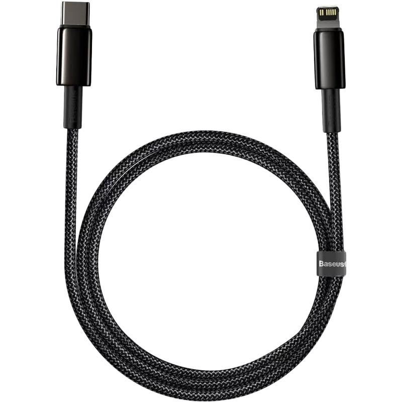 Провід USB Baseus Tungsten Gold (CATLWJ-01) Type-C to Lightning 20 Ват 1м