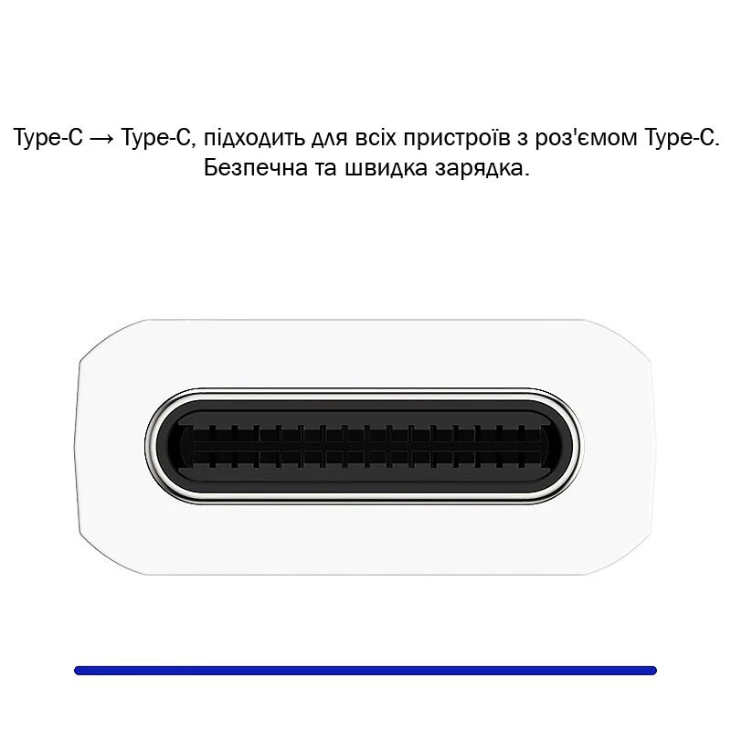 Кабель Samsung Type-C to Type-C Original EP-DG977 Оригинал
