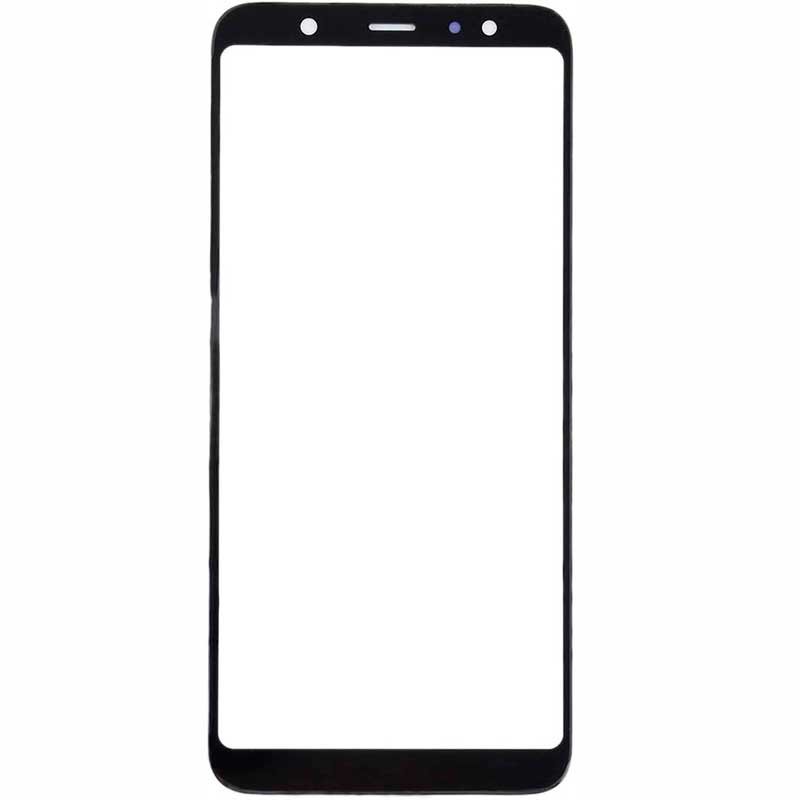 Защитное стекло для Samsung A6 Plus 2018 Galaxy A605 (на весь экран) Full Screen Белый