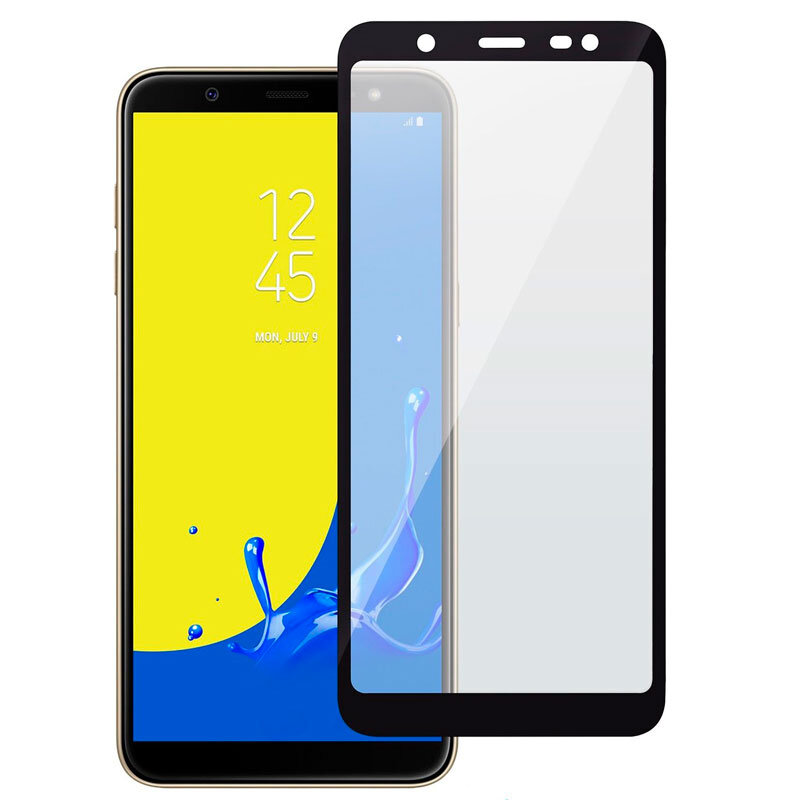 Захисне скло для Samsung Galaxy J8 2018 J810 3D Glass 9H Чорний