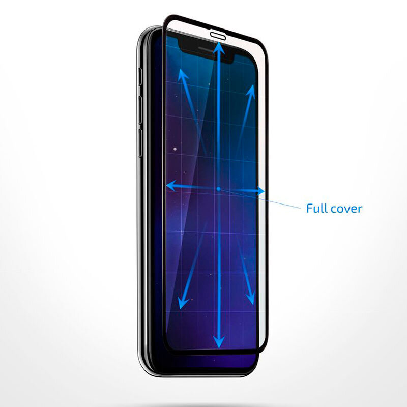 Захисне скло для Samsung Galaxy J8 2018 J810 3D Glass 9H Чорний