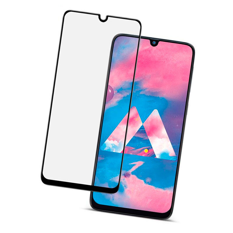 Защитное стекло для Samsung M315 Galaxy M31 5D Glass 9H черный