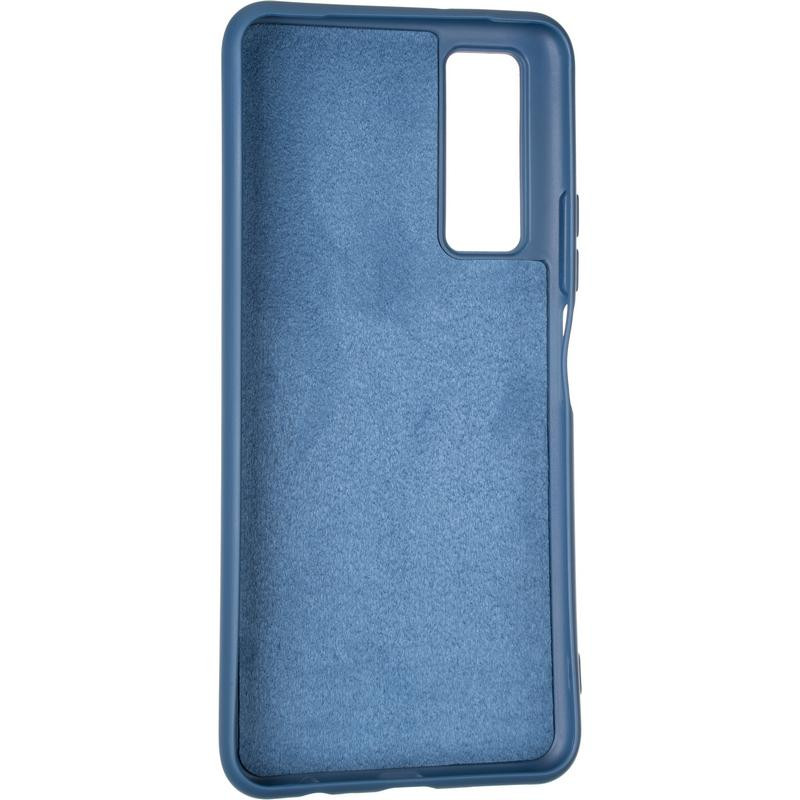 Чохол для Huawei P Smart (2021) Full Soft Case Темно-синій