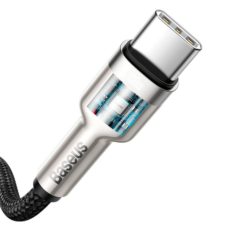 Провід USB Baseus Unbreakable Series Type-C/Type-C 100 Ват (P10355800111-00) 1м