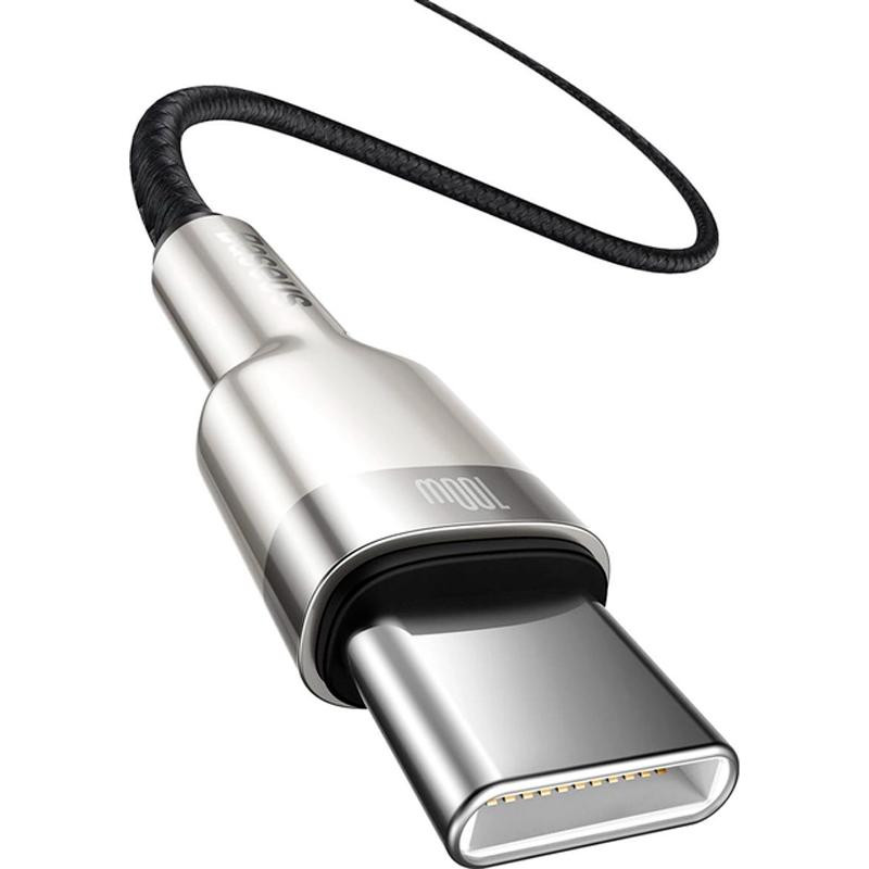 Провід USB Baseus Unbreakable Series Type-C/Type-C 100 Ват (P10355800111-00) 1м