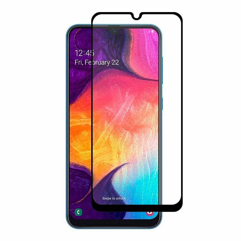 Захисне скло для Samsung Galaxy M30 (M305) 3D Чорний