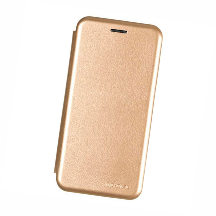 Чохол книжка для Samsung J6 Galaxy J600 2018 року Case Шкіряний Золотий