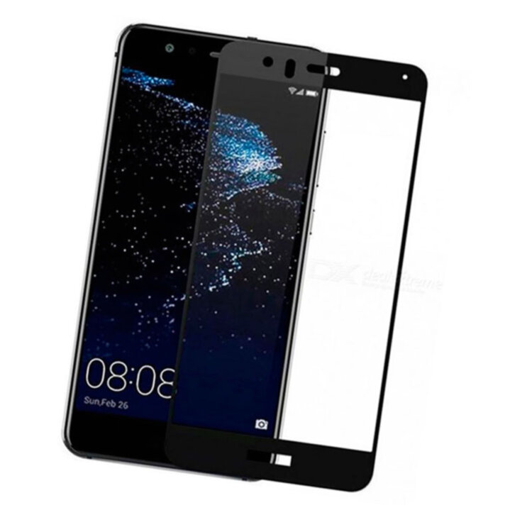 Захисне скло для Huawei P10 Lite Full Screen чорний