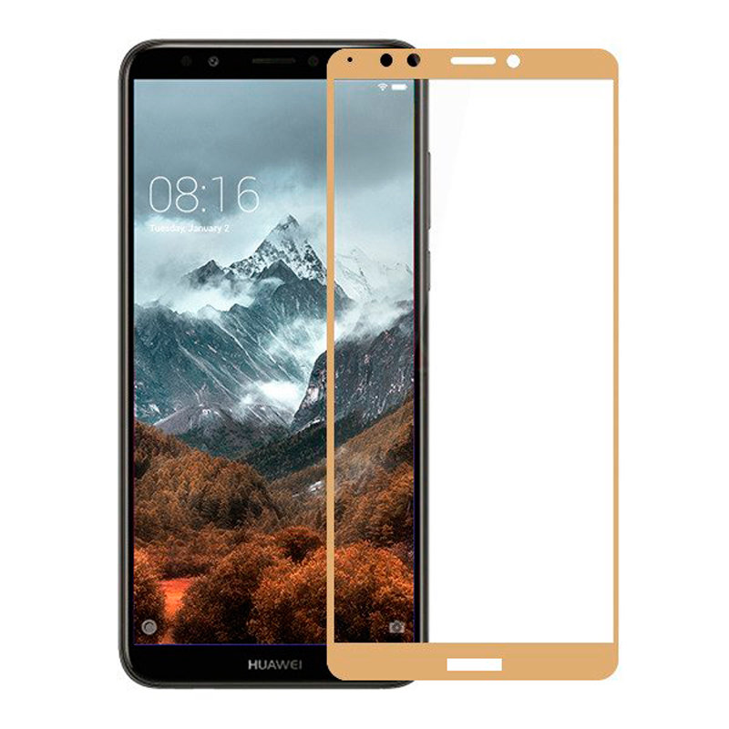 Захисне скло для Huawei Y7 Prime 2018 Full Screen Золото