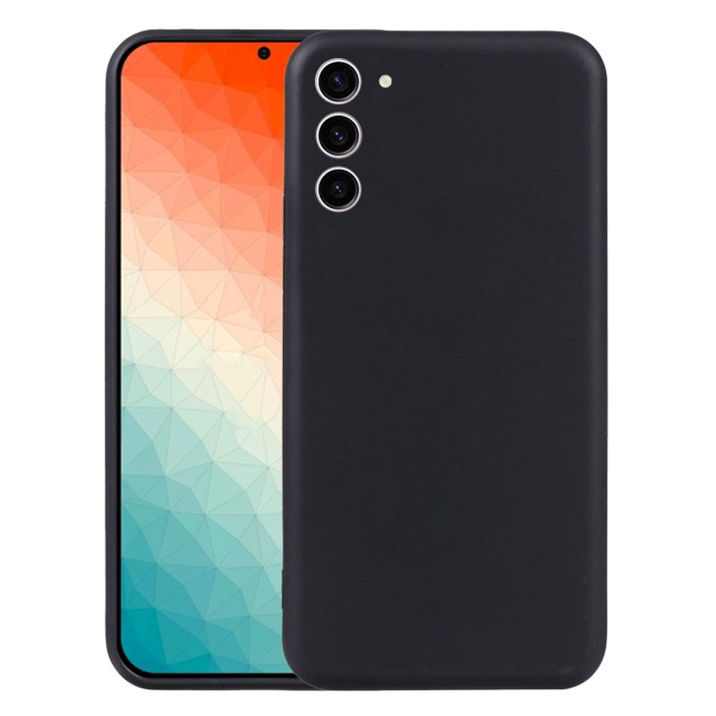 Силиконовый чехол для Samsung Galaxy S24 5G Эластичный Черный