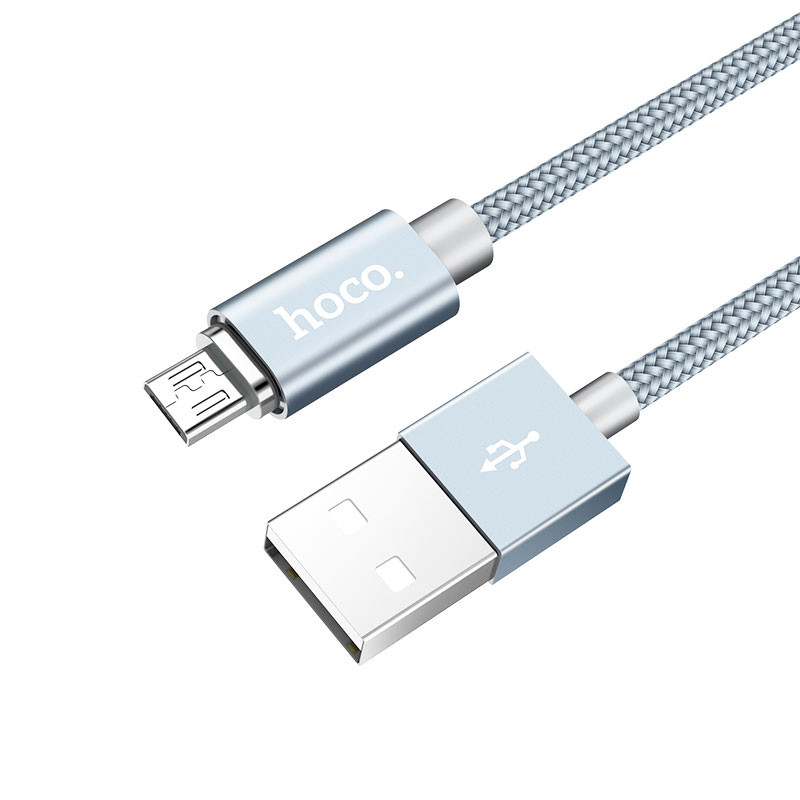 Міцний кабель (зарядка) micro USB для зарядки Magnetic Hoco U40A