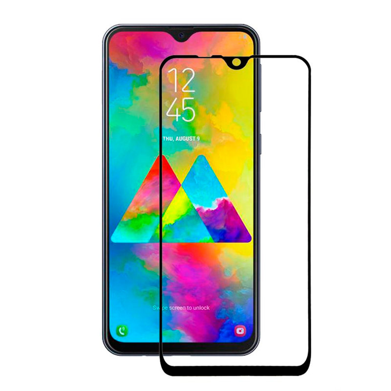 Захисне скло для Samsung M20 Galaxy (M205) 3D Чорний