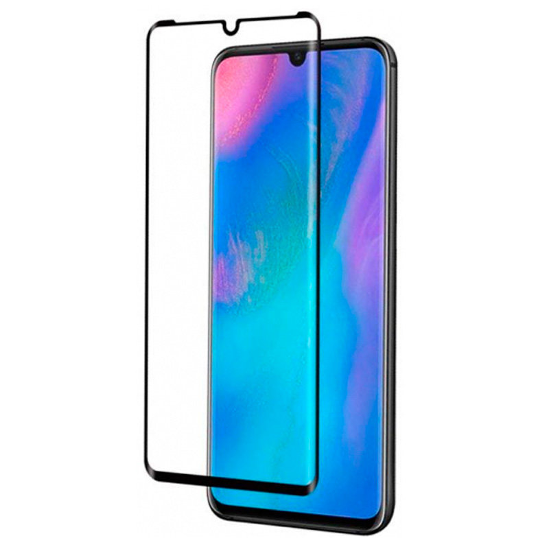 Захисне скло для Huawei P30 Lite 3D Glass 9H чорний