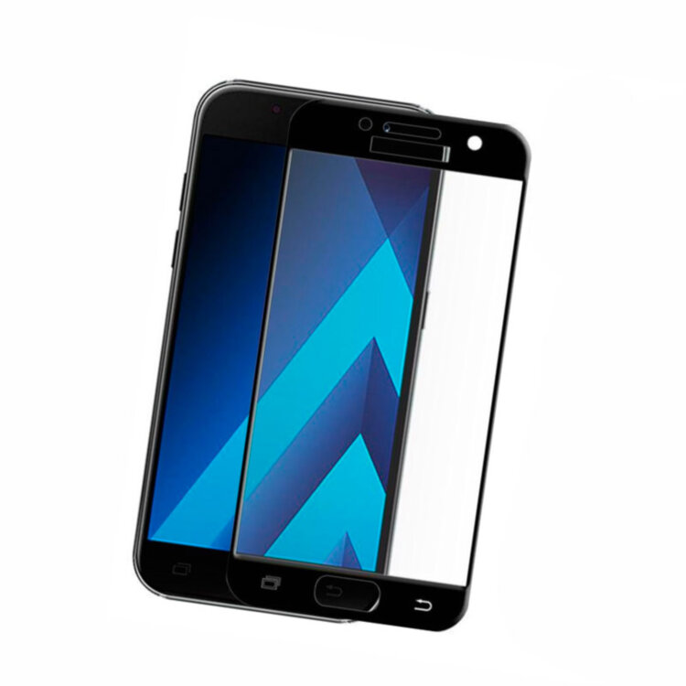 Захисне скло для Samsung J710 Galaxy J7 2016 Full Screen Чорний