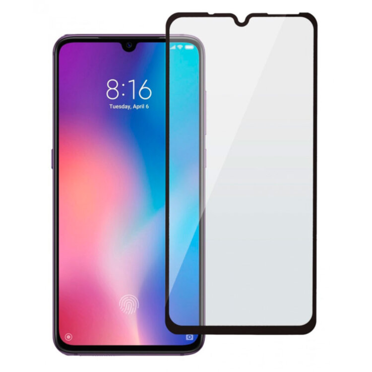 Захисне скло для Xiaomi Redmi 9a /9c 3D Glass 9H чорний