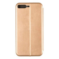 Чехол книжка для Huawei Honor 7a Case Кожаный Бордовый