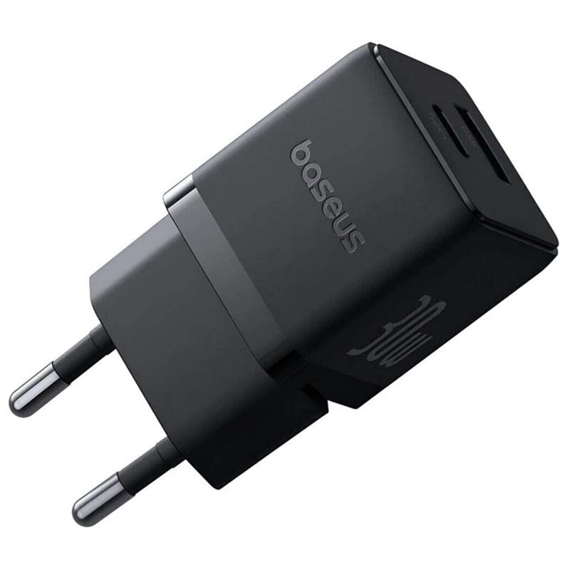 Сетевое зарядное устройство Baseus Palm Type-C + USB (30 Вт) (белый)