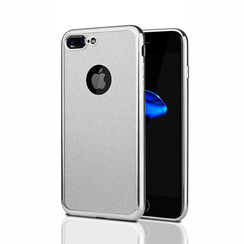 Чохол бампер для iPhone 7/8 Hrome Блискітки Золотий