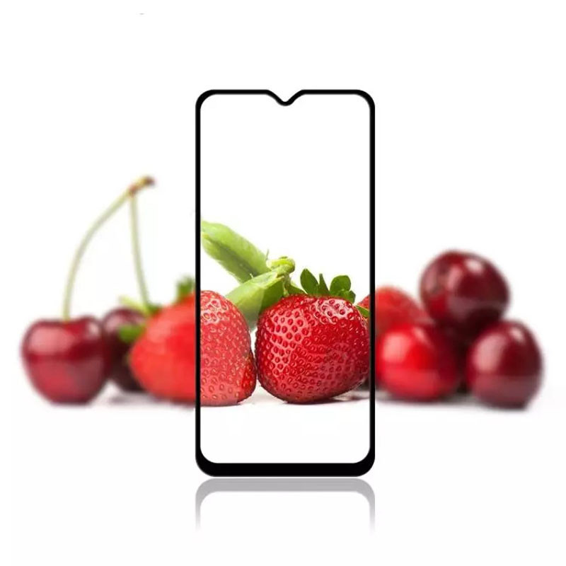 Защитное стекло для Xiaomi Poco C40 3D Glass 9H Черный