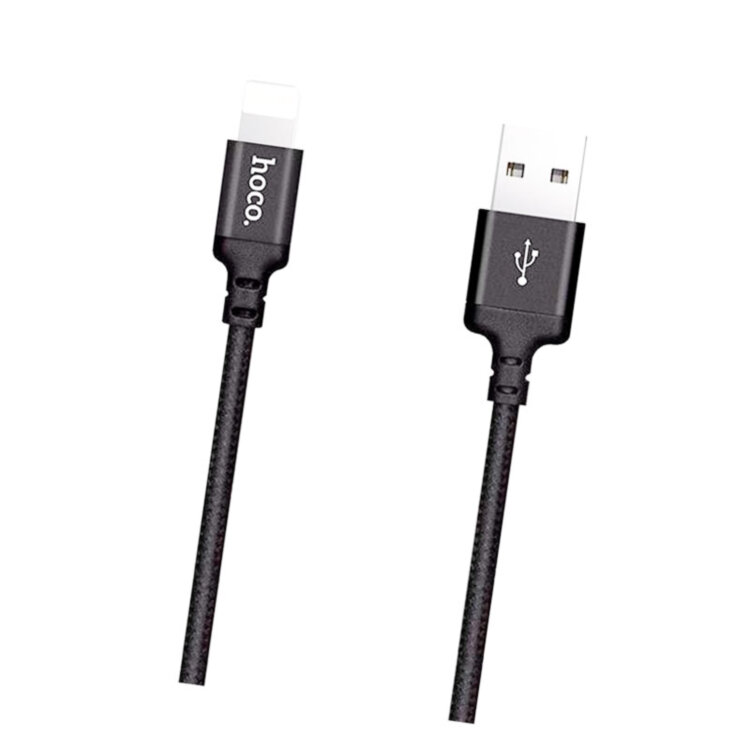 Кабель (зарядка) USB Hoco X14 Times Speed для iPhone /iPad Lightning Чорний