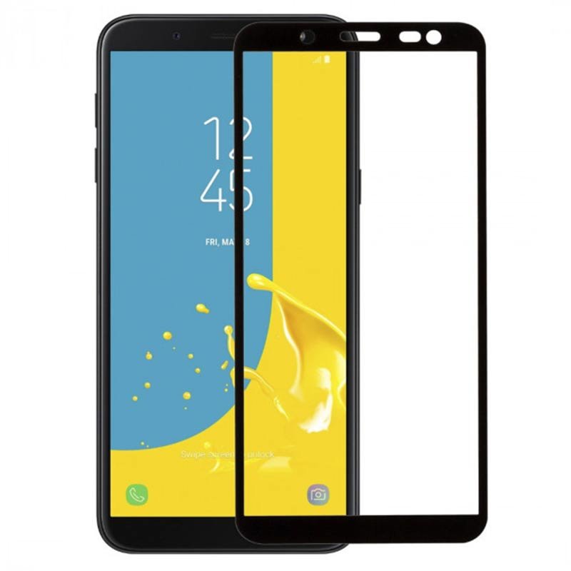 Защитное стекло для Samsung J600 Galaxy J6 2018 5D Glass 9H черный